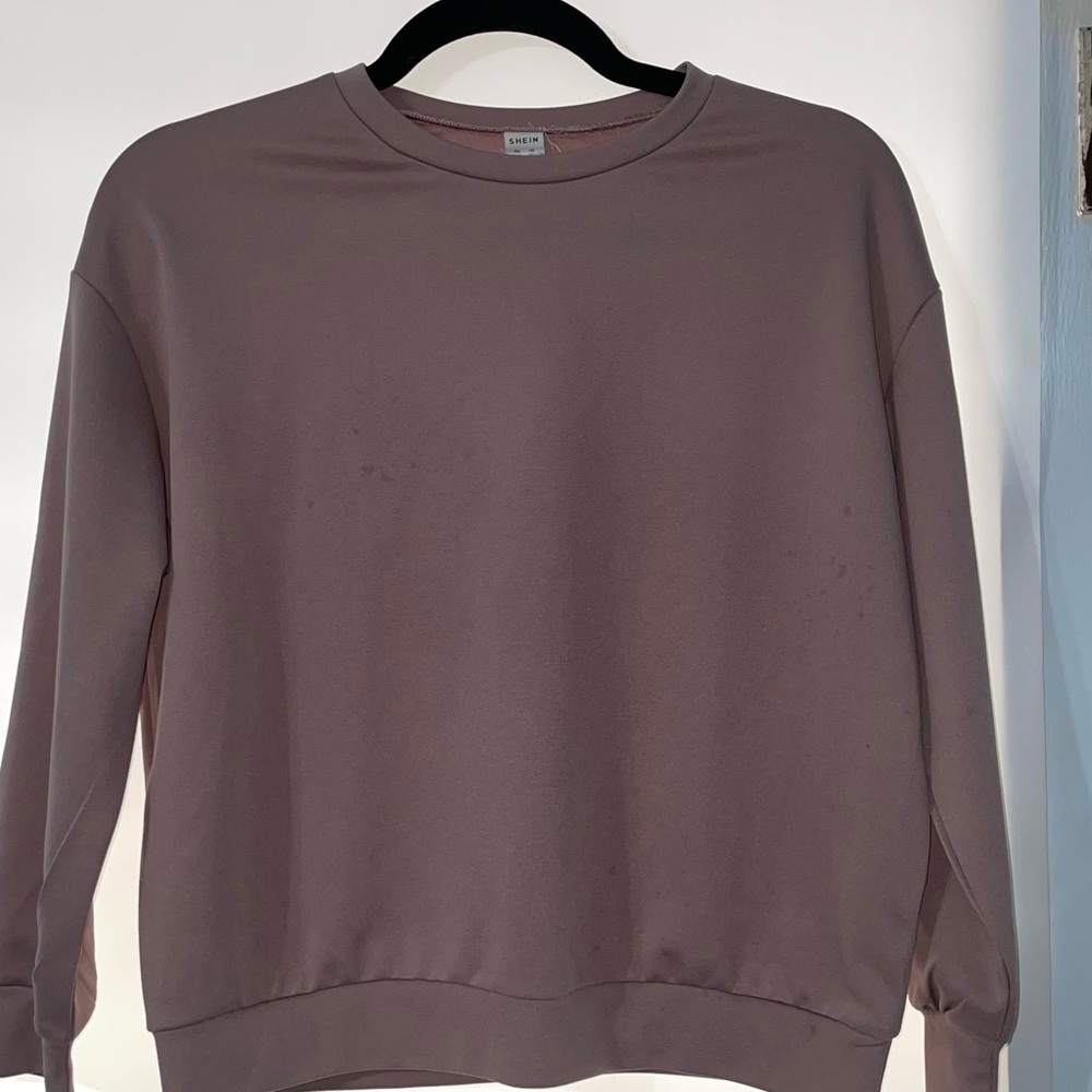 Two piece light brown/pink comfy set